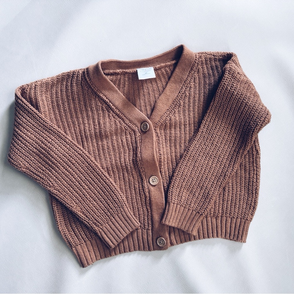 Little Co. Cozy Kids Sweater Cardigan